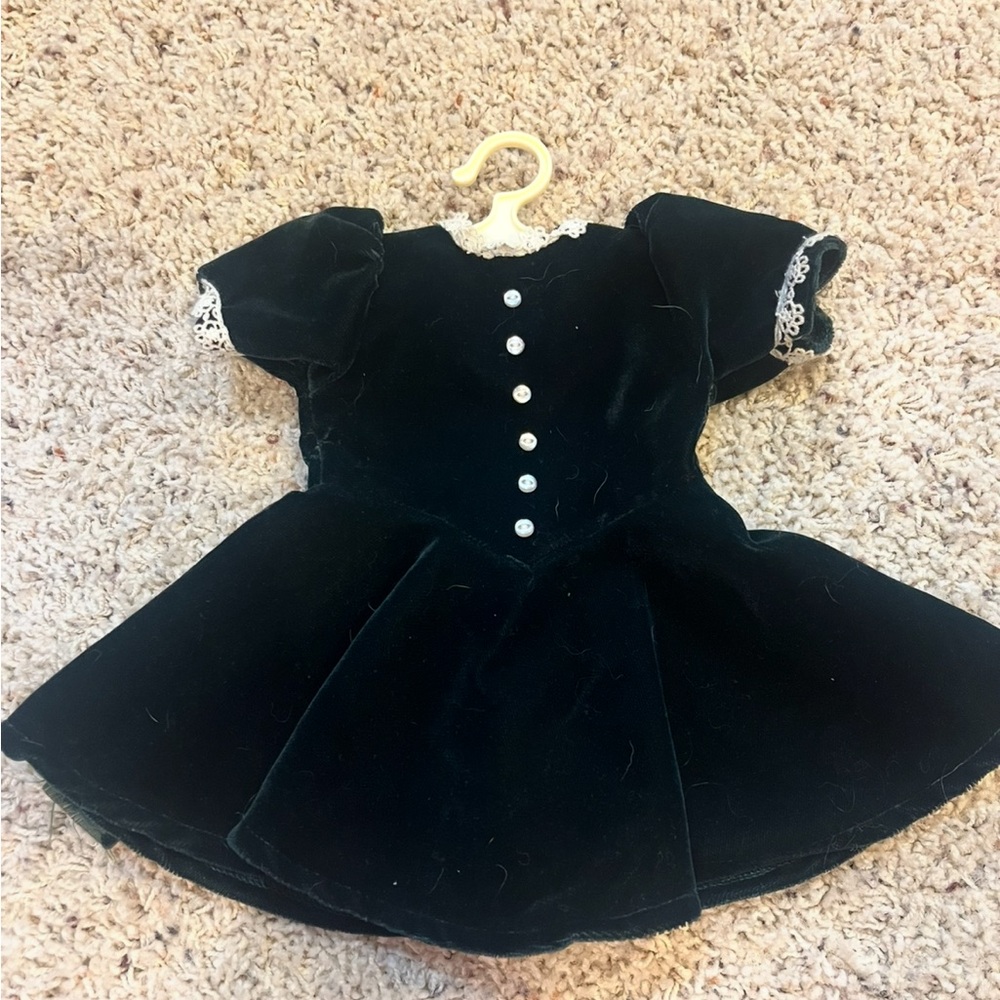 Molly’s Evergreen Velvet Christmas Dress 1991